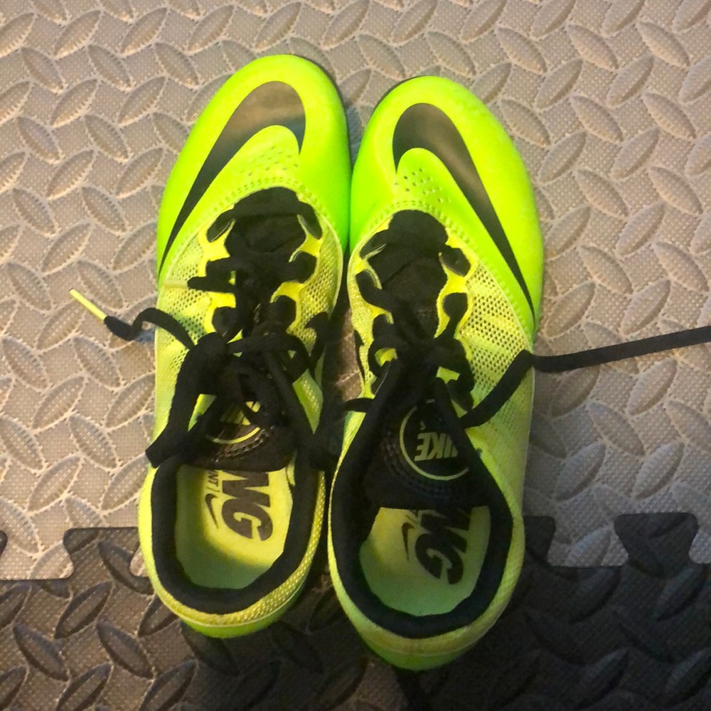 Nike rivals 5.5 racing running neon green shoes
